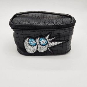 Crush Girl Makeup Bag Black